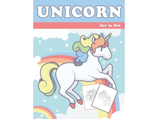 Unicorn Dot to Dot: 1-20 Dot to Dot Books for Children Age 3-5