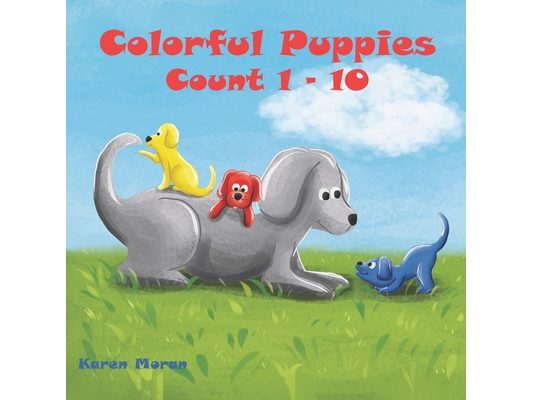 Colorful Puppies - Count 1 to 10