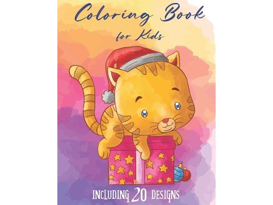 Coloring Books for Kids: Coloring Book for Boys, Girls, Toddlers, Preschoolers, Kids 3-8, large 8.5x11 in, 42 pages.