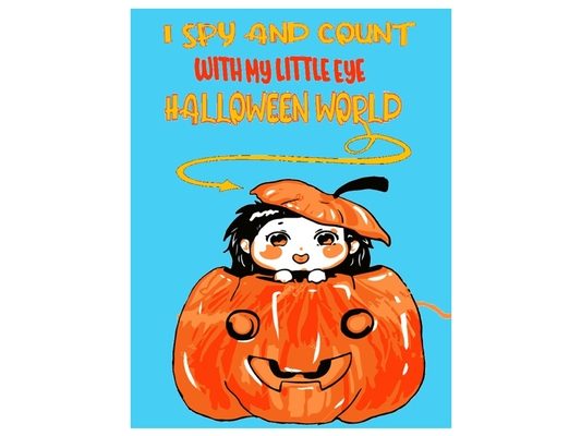 I Spy and Count with My Little Eye Halloween World: Brainstorming Counting Puzzle Game for Children, Toddlers, Preschoolers and Kindergarteners Ages 2