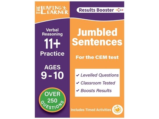Verbal Reasoning: Jumbled Sentences 11 + Practice: Ages 9-10 for the CEM Test