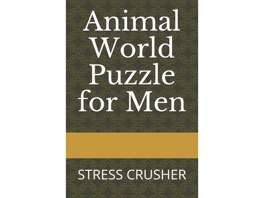 Animal World Puzzle for Men: Stress Crusher