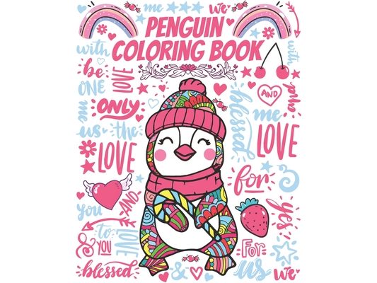 Penguin Coloring Book: Gorgeous Colouring Book for Everyone (Penguins Birds Lovers)