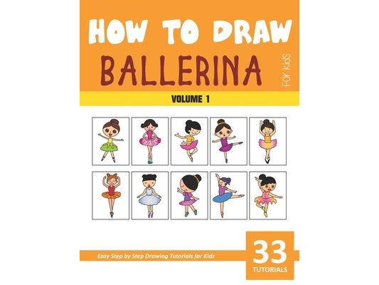 How to Draw Ballerina for Kids - Vol 1