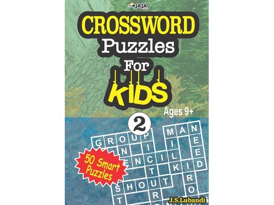 CROSSWORD Puzzles For KIDS, Ages 9+ (50 Smart Puzzles) Vol.2
