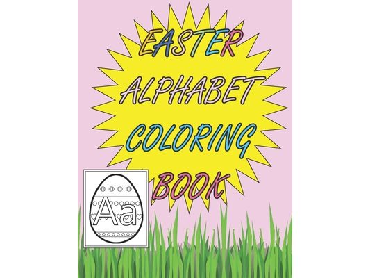 Easter Alphabet Coloring Book