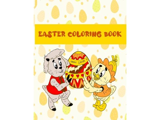 Easter Coloring Books: for Kids, Easter Basket Gift