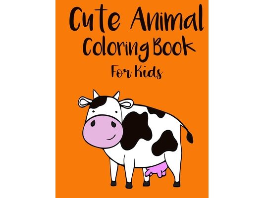 Cute Animal Coloring Book for Kids