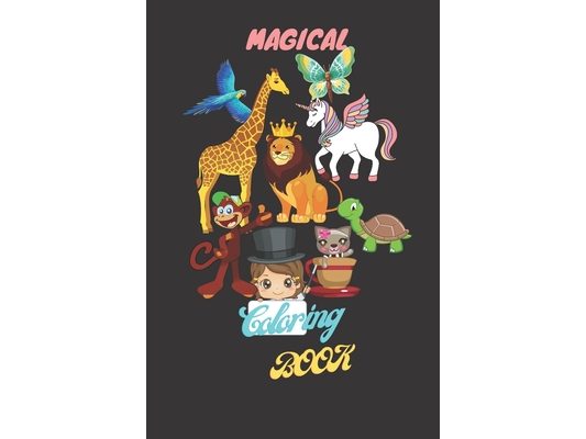 Magical Coloring Book: Fairies and Flowers Coloring Designs for Relaxation and Fun. Easy and Simple Print Designs with Cute Fantasy Scenes an