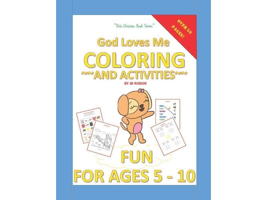 God Loves You Coloring and Activities Book
