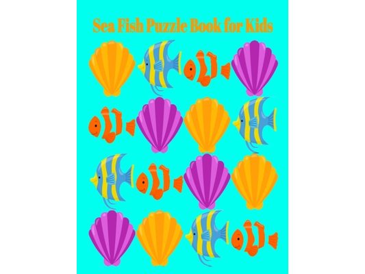 Sea Fish Puzzle Book for Kids