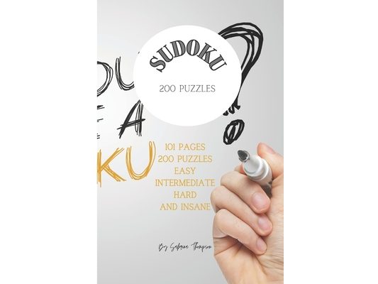 Sudoku Puzzle Book: 101 pages, 200 puzzles hours of fun! From Beginner to Pro everyone will enjoy this book!!