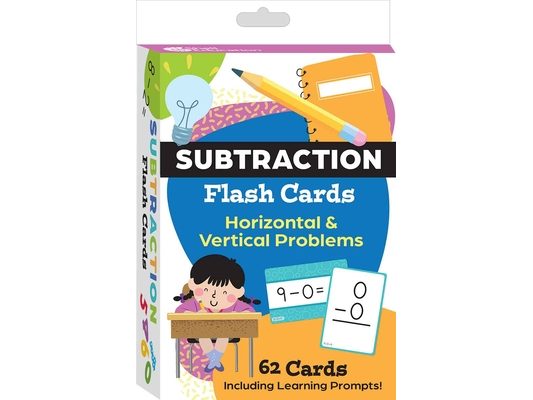 Subtraction Flash Cards