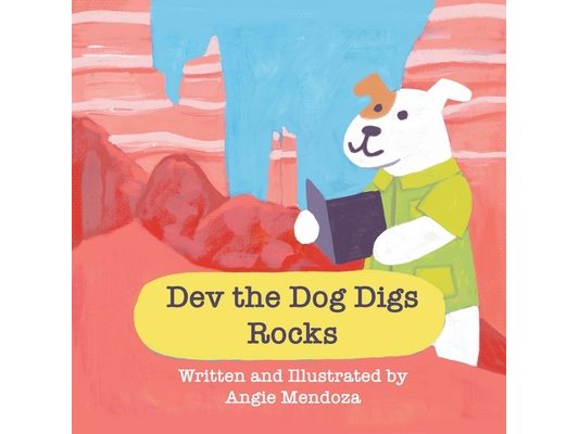 Dev the Dog Digs Rocks