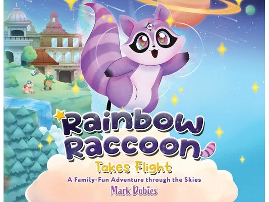 Rainbow Raccoon Takes Flight: A Family-Fun Adventure through the Skies