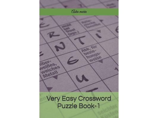 Very Easy Crossword Puzzle Book-1