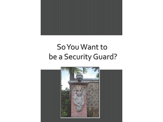 So You Want to be a Security Guard?
