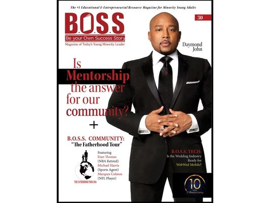 B.O.S.S. Magazine Daymond John Issue: #30