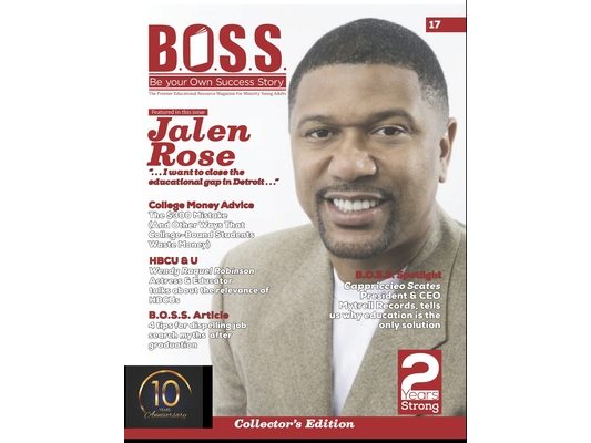 B.O.S.S. Magazine Issue #17: Featuring Jalen Rose