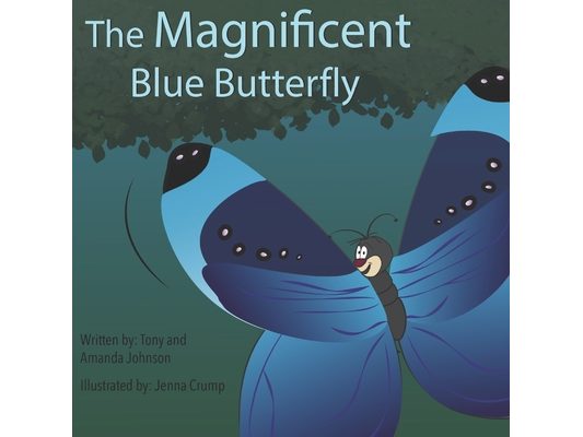 Magnificent Blue Butterfly