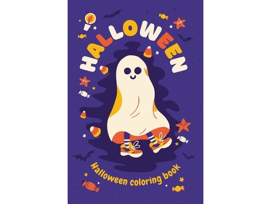 Spooky Delights: A Halloween Coloring Book - Pumpkins, Skeletons, Zombies, Grim Reaper, Mummies