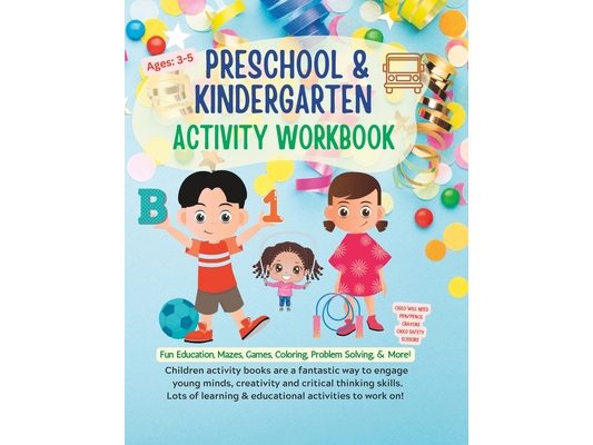Preschool Kindergarten Activity Book