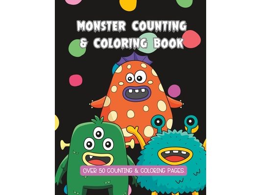 Monster Counting and Coloring Book