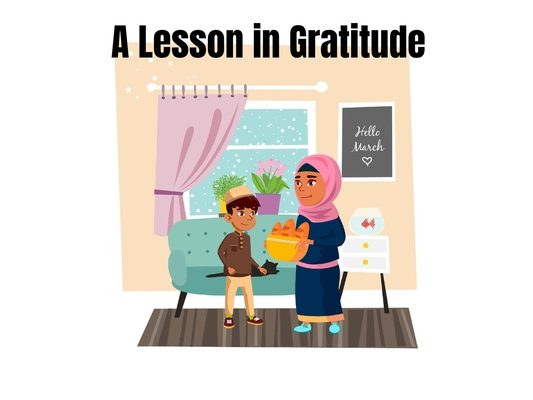 A Lesson in Gratitude: Ali Learns to Be Thankful