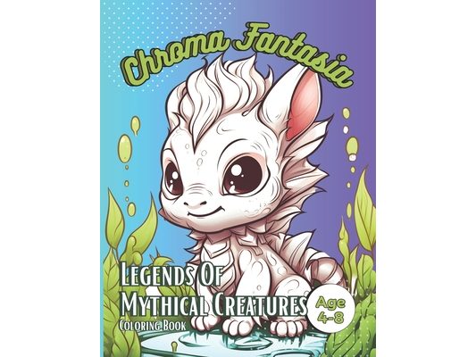 Chroma Fantasia: Legends of Mythical Creatures Coloring Book