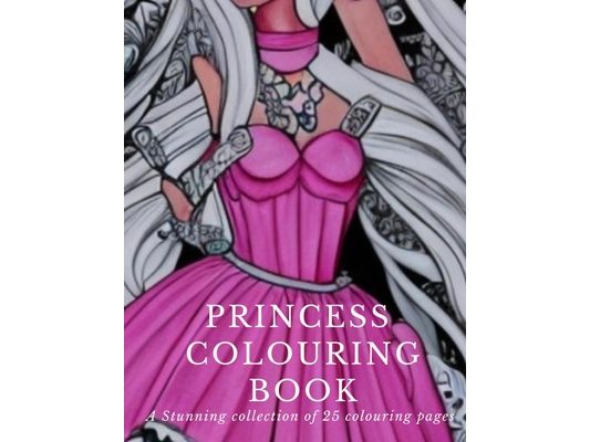 Princess Colouring Book