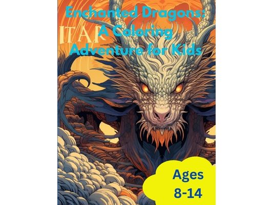 Enchanted Dragons: A Coloring Adventure for Kids