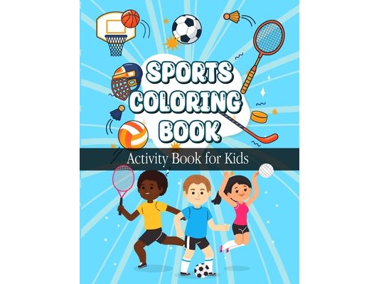Sports Coloring Book - 1