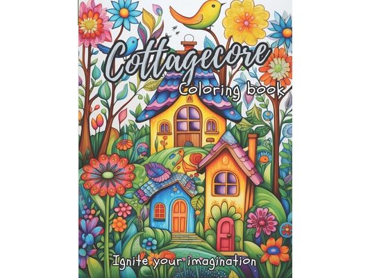 Cottagecore Coloring Book: Ignite Your Imagination, for Adults and Kids