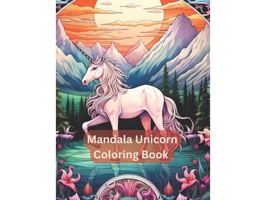 Mystical Spirals: The Unicorn Mandala Odyssey