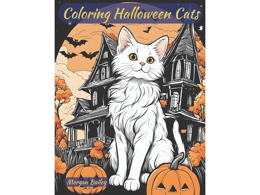 Coloring Halloween Cats