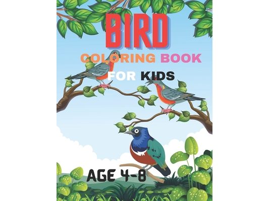 Bird Coloring Book For Kids: Rainforest Residents: Coloring Birds from Around the World