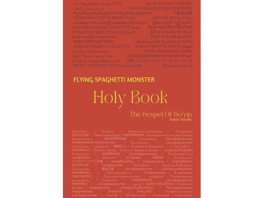 Flying Spaghetti Monster HOLY BOOK: The Gospel Of Go'yta