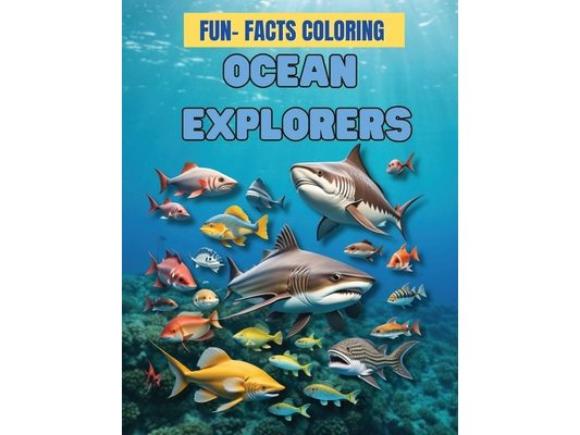 Ocean Explorers: fun-facts coloring