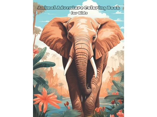 Animal Adventure Coloring Book for Kids