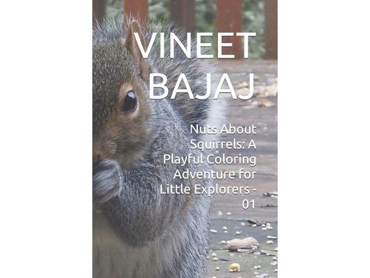 Nuts About Squirrels: A Playful Coloring Adventure for Little Explorers - 01
