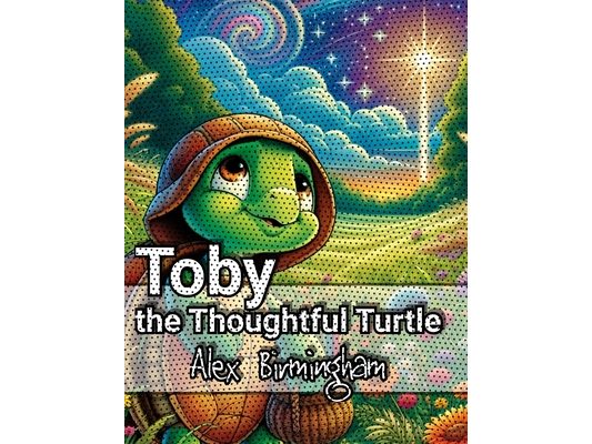 Toby the Thoughtful Turtle: Coloring Storybook for Kids