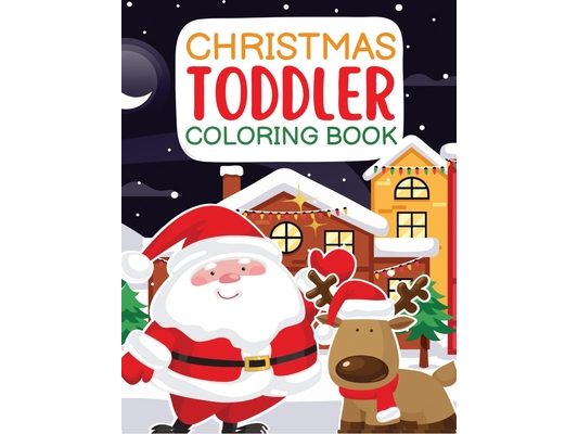 Christmas Toddler Coloring Book