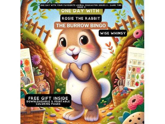 One Day With Rosie the Rabbit: The Burrow Bingo