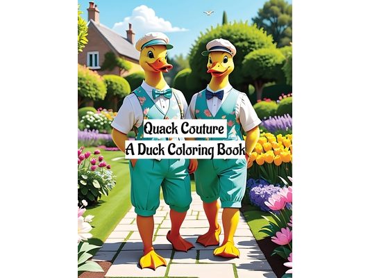 Quack Couture: A Duck Coloring Book