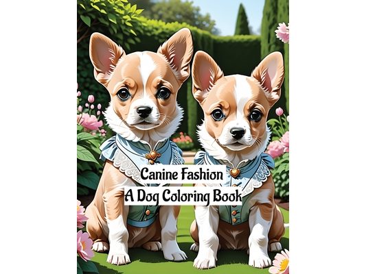 Canine Fashion: A Dog Coloring Book
