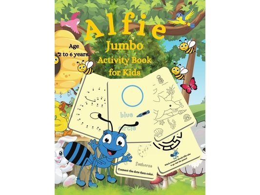 Alfie Jumbo Activity Book for Kids