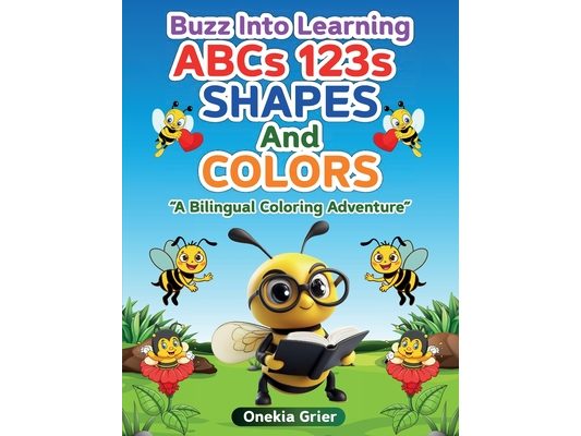Buzz Into Learning: Bilingual coloring activity book