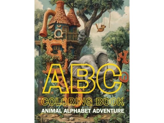 ABC Coloring Book: Animal Alphabet Adventure!