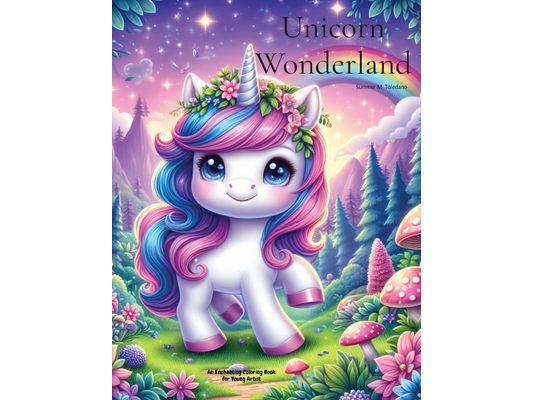 Unicorn Wonderland: An Enchanting Coloring Book for Young Artist