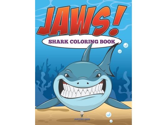 Jaws! Sharks Coloring Book